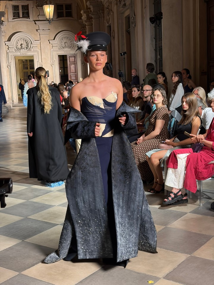 Torino Fashion Week - brokát